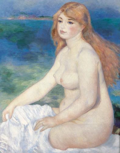 Pierre-Auguste Renoir La baigneuse blonde oil painting picture